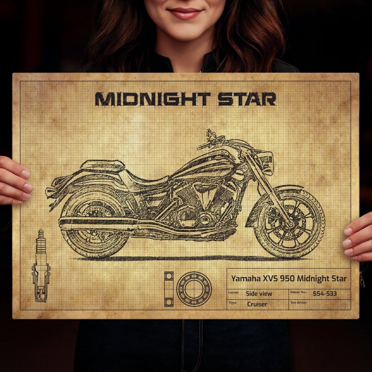 Yamaha XVS 950 Midnight Star