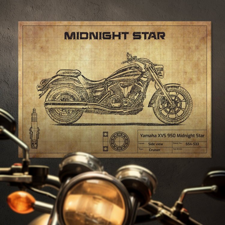 Yamaha XVS 950 Midnight Star