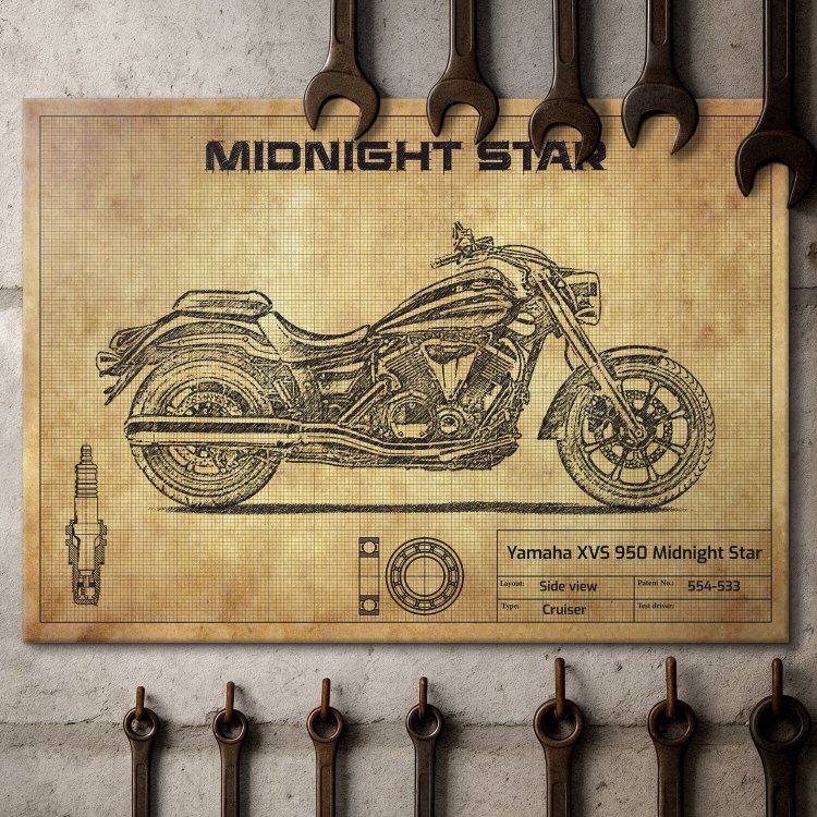 Yamaha XVS 950 Midnight Star