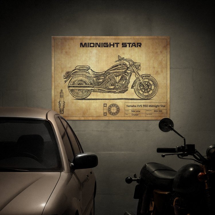 Yamaha XVS 950 Midnight Star