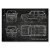 Toyota Land Cruiser Samochód Auto Motoryzacja Patent Slate