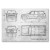 Toyota Land Cruiser Samochód Auto Motoryzacja Patent Stone