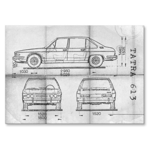 Tatra 613 Samochód Auto Motoryzacja Patent Daily