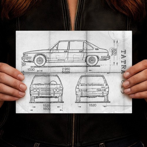 Tatra 613 Samochód Auto Motoryzacja Patent Daily