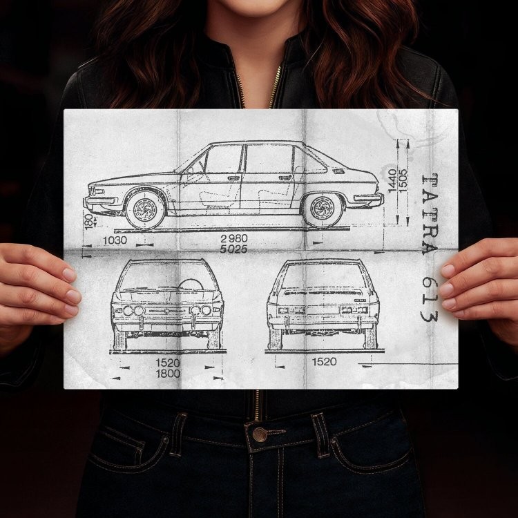 Tatra 613 Samochód Auto Motoryzacja Patent Daily