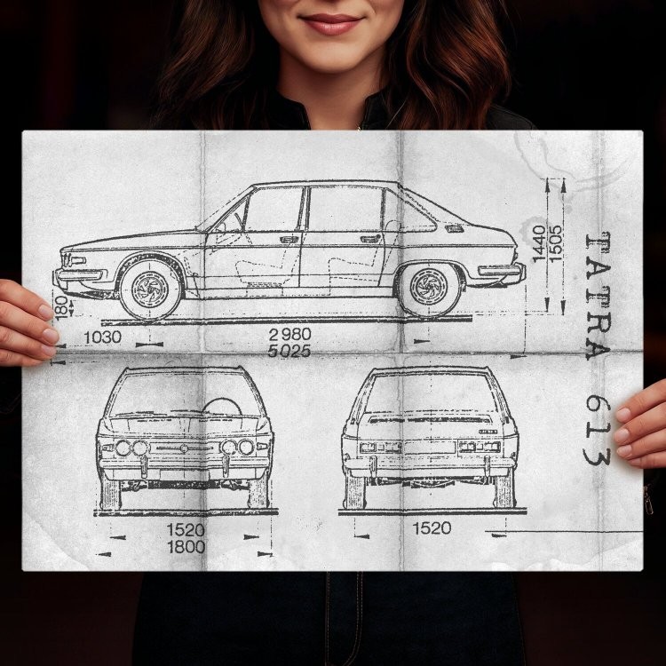 Tatra 613 Samochód Auto Motoryzacja Patent Daily