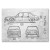 Tatra 613 Samochód Auto Motoryzacja Patent Stone