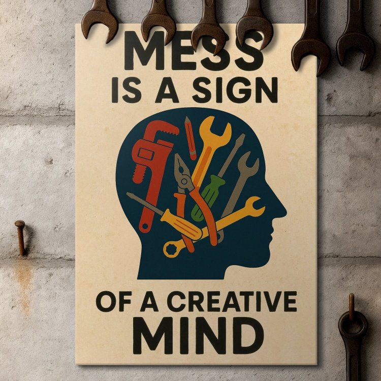 Creative Mind, Messy Tools