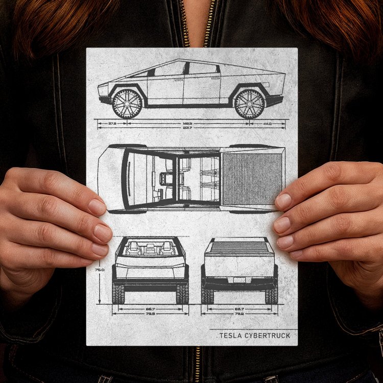 Tesla Cybertruck Stone