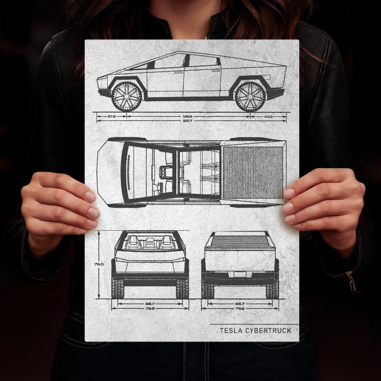 Tesla Cybertruck Stone