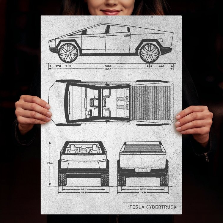 Tesla Cybertruck Stone