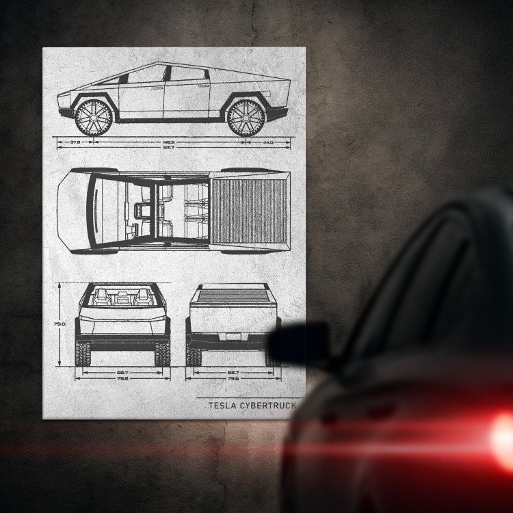Tesla Cybertruck Stone