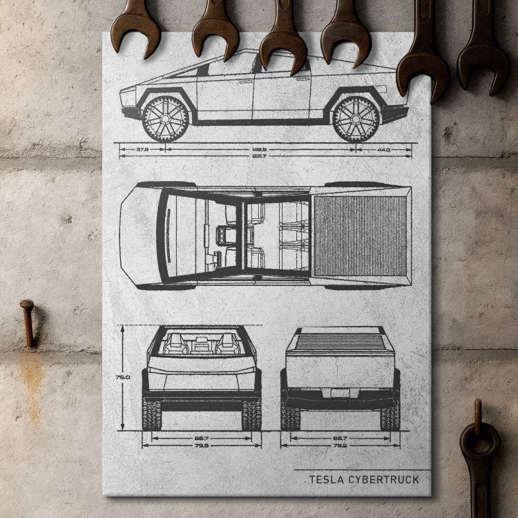 Tesla Cybertruck Stone