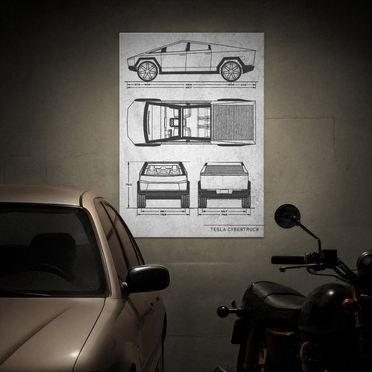 Tesla Cybertruck Stone
