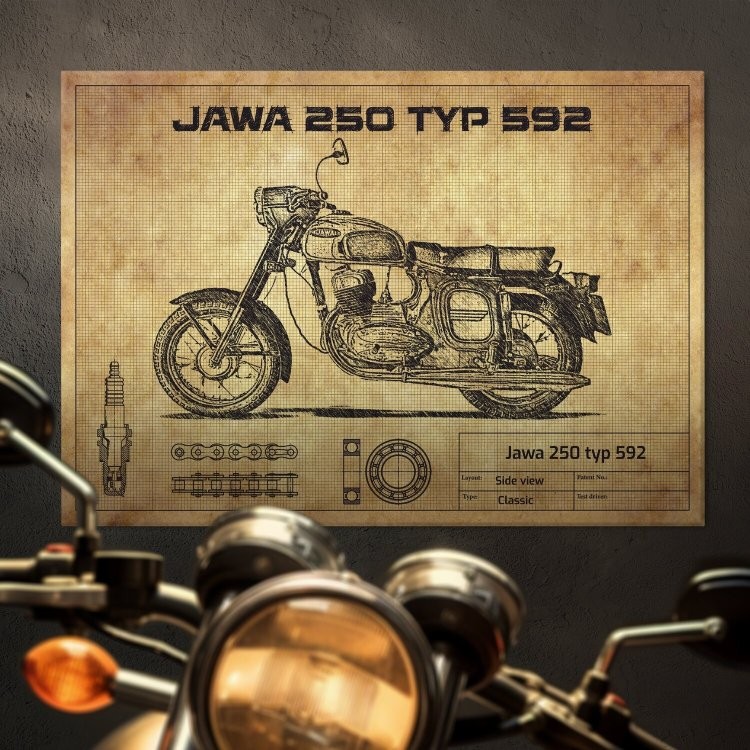 Jawa 250 typ 592