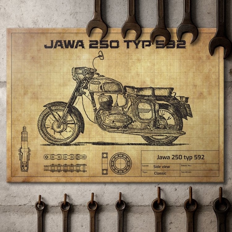 Jawa 250 typ 592