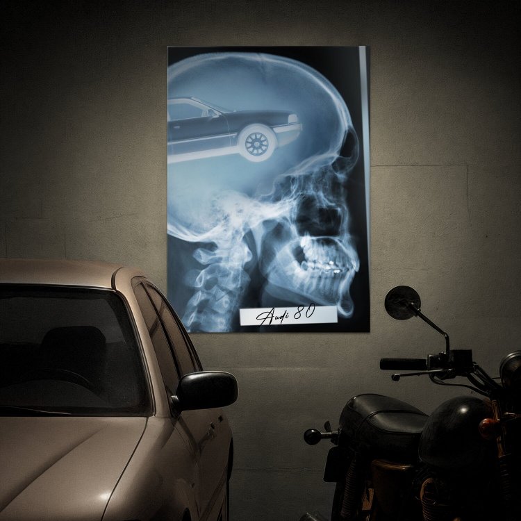 Audi 80 B4 Sedan X-ray Rentgen