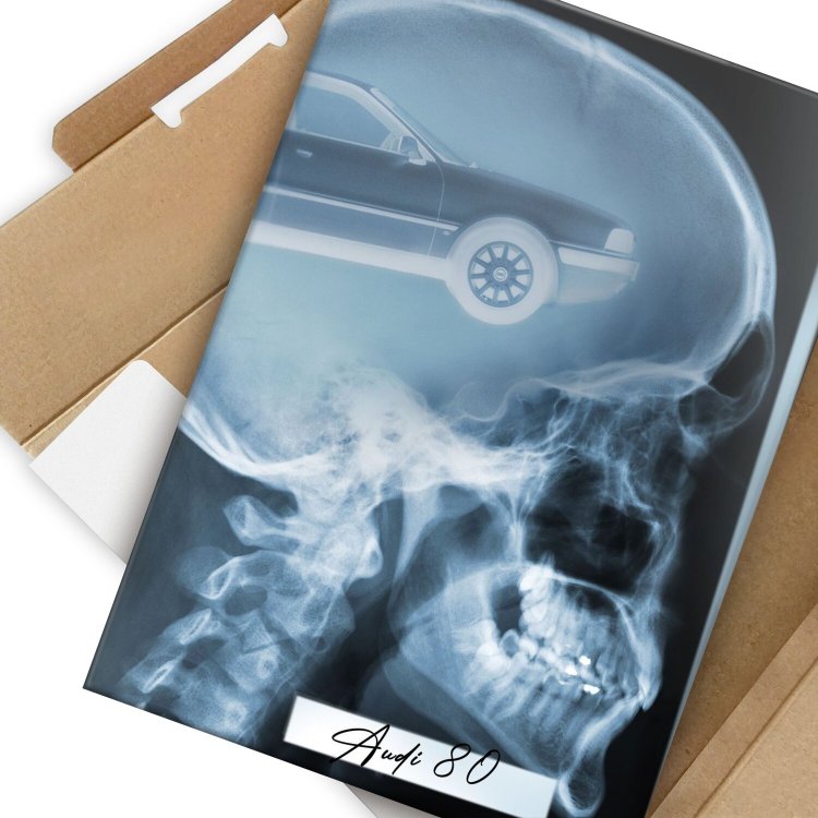 Audi 80 B4 Sedan X-ray Rentgen