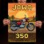 Jawa 350 Retro Pixel Art