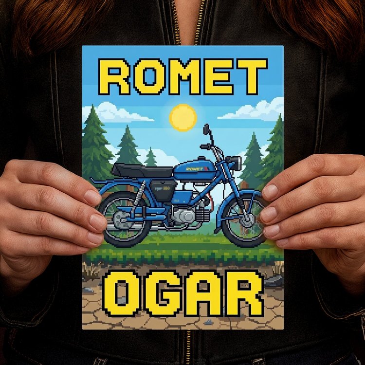 Romet Ogar 200  Retro Pixel