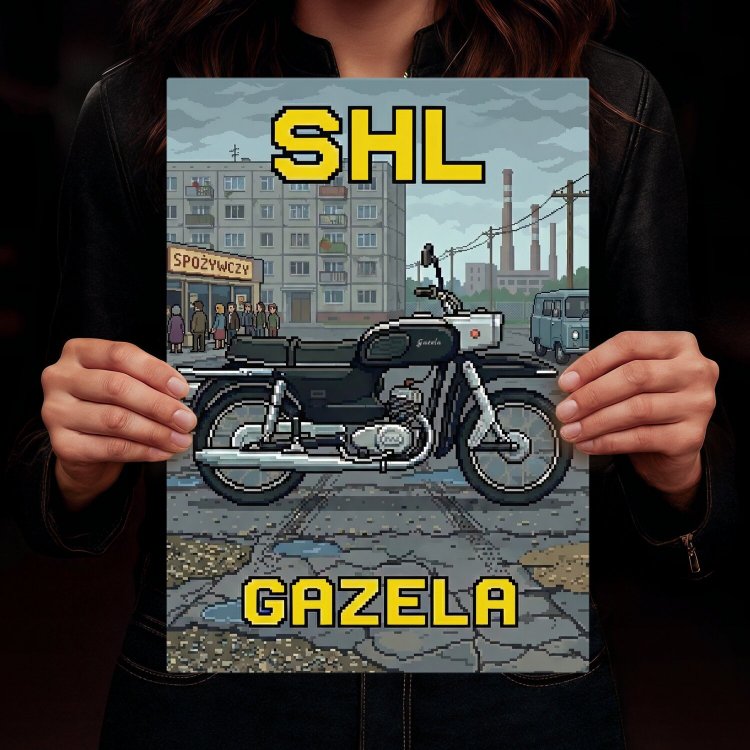 SHL M17 GAZELA Retro Pixel