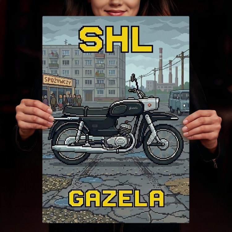 SHL M17 GAZELA Retro Pixel