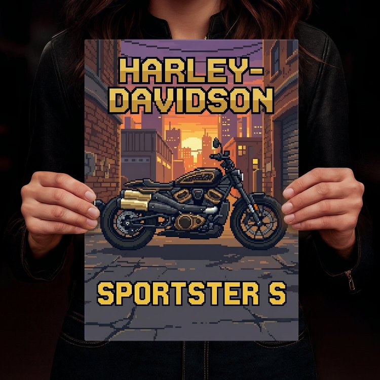 Harley-Davidson Sportster S Pixel