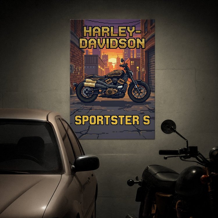 Harley-Davidson Sportster S Pixel