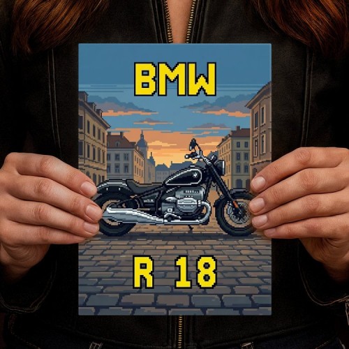 BMW R 18 Retro Pixel