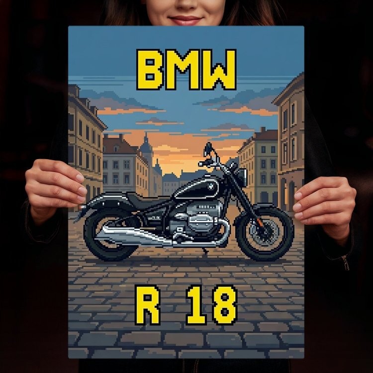 BMW R 18 Retro Pixel