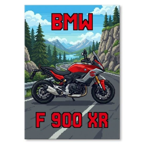 BMW F 900 XR Retro Pixel