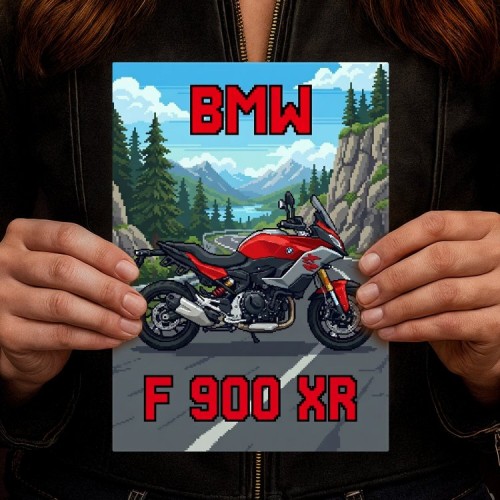BMW F 900 XR Retro Pixel