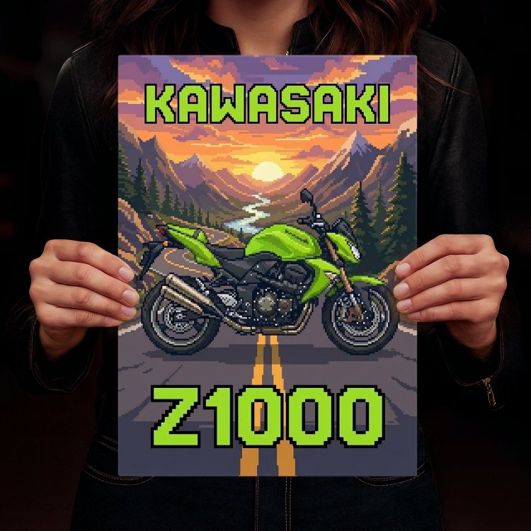 Kawasaki Z1000 gen1 Pixel