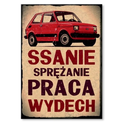 Fiat Maluch 126p Praca