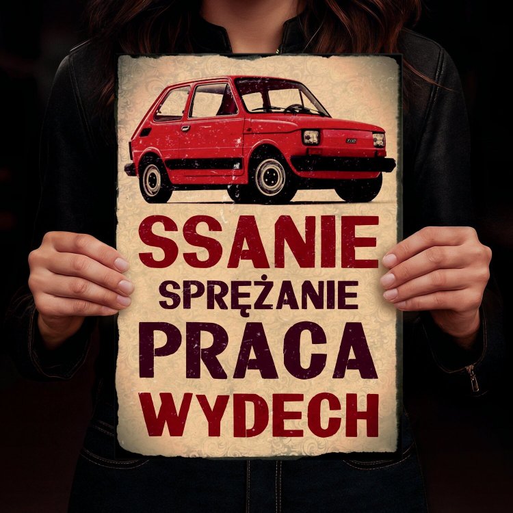 Fiat Maluch 126p Praca