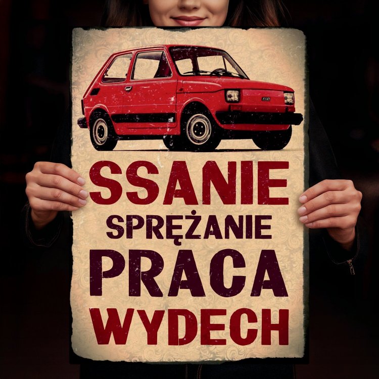 Fiat Maluch 126p Praca