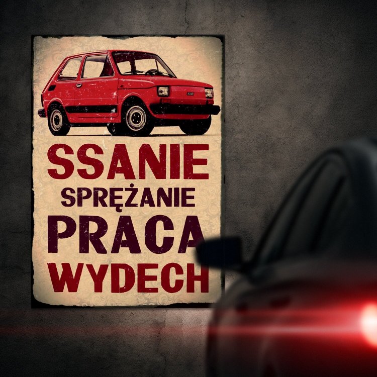Fiat Maluch 126p Praca