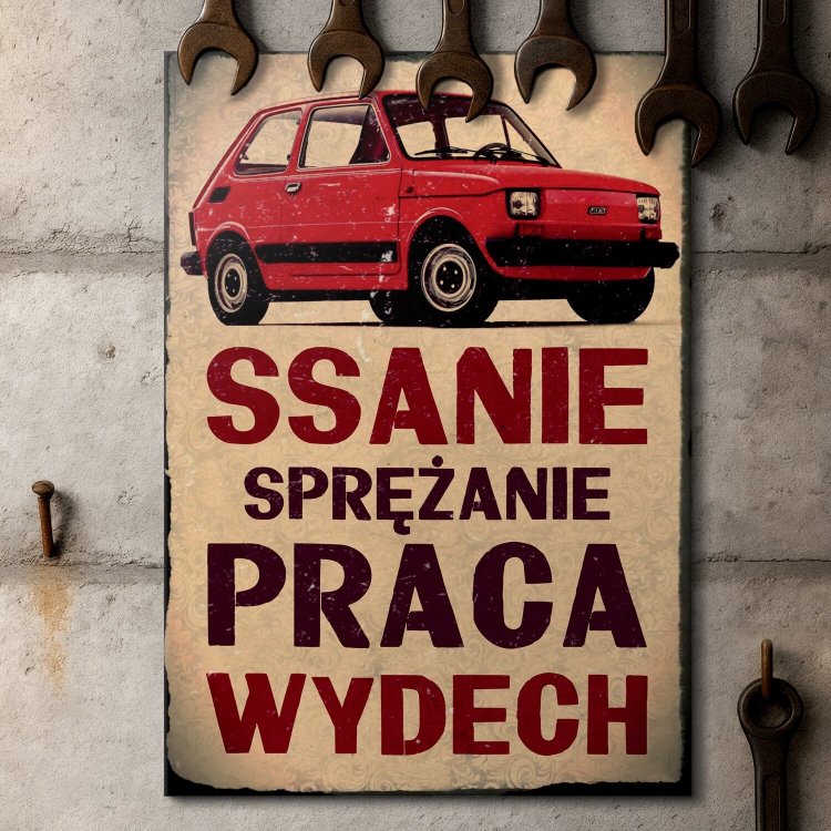 Fiat Maluch 126p Praca