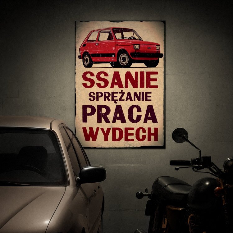 Fiat Maluch 126p Praca