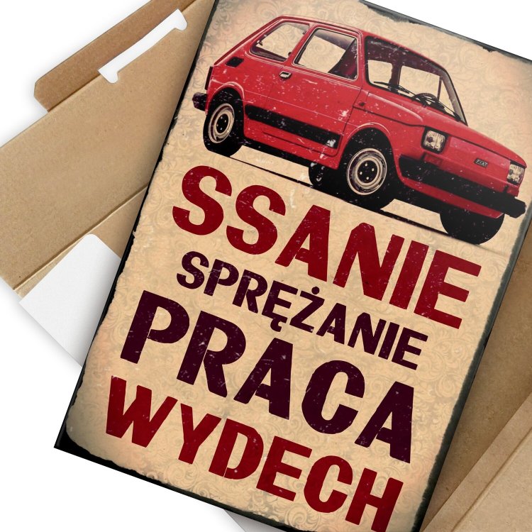 Fiat Maluch 126p Praca