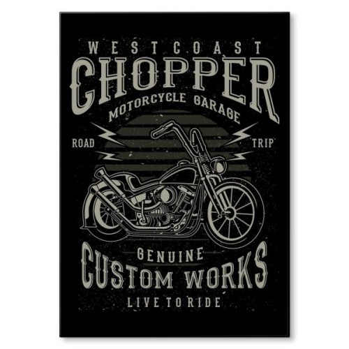 Motocykl chopper