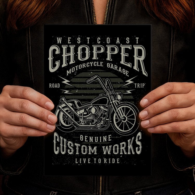 Motocykl chopper