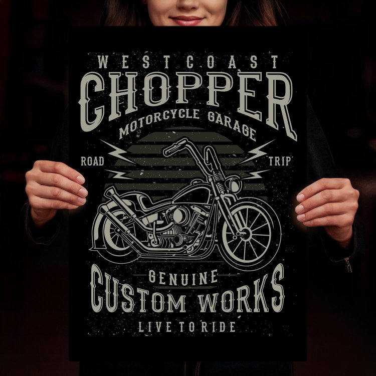 Motocykl chopper