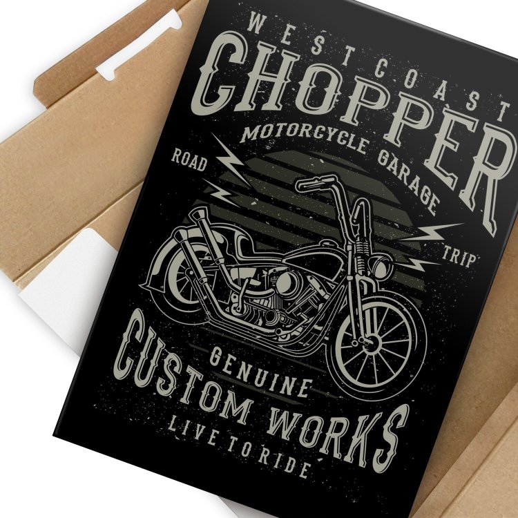 Motocykl chopper