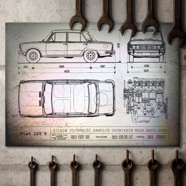 Fiat 125P tech