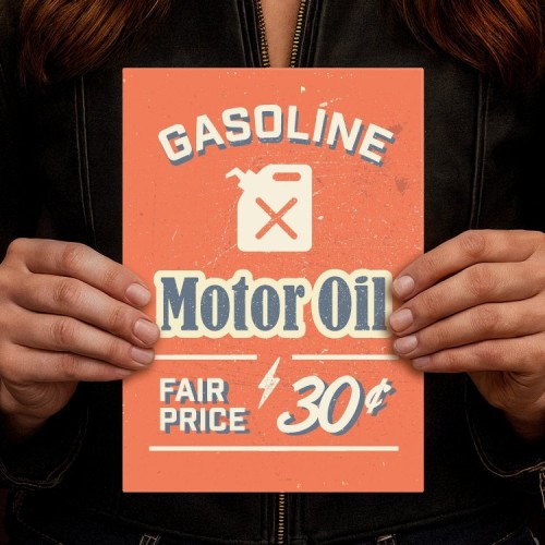 Gasoline motor oil