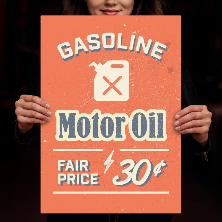 Gasoline motor oil