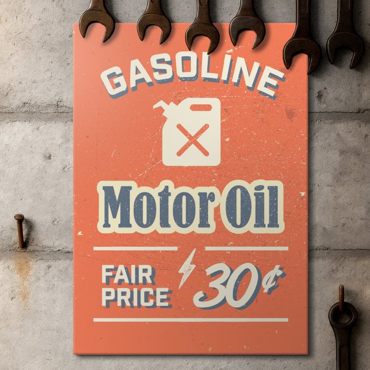 Gasoline motor oil