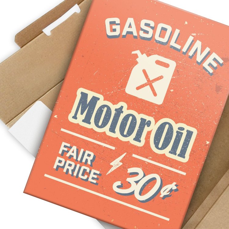 Gasoline motor oil