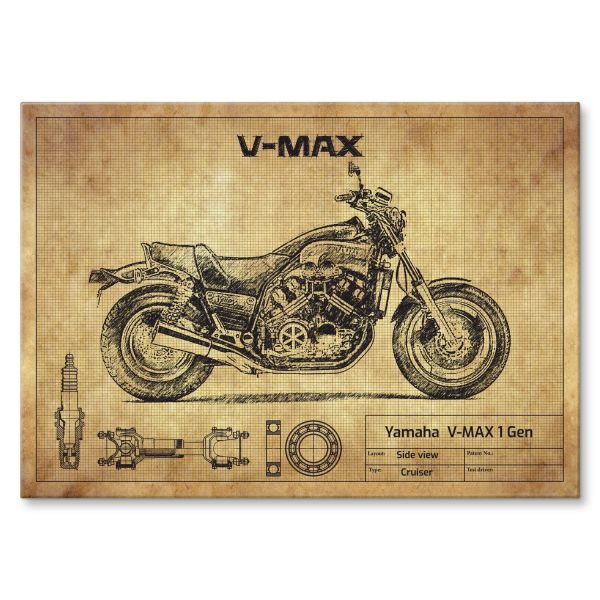 Yamaha v-max 1 gen